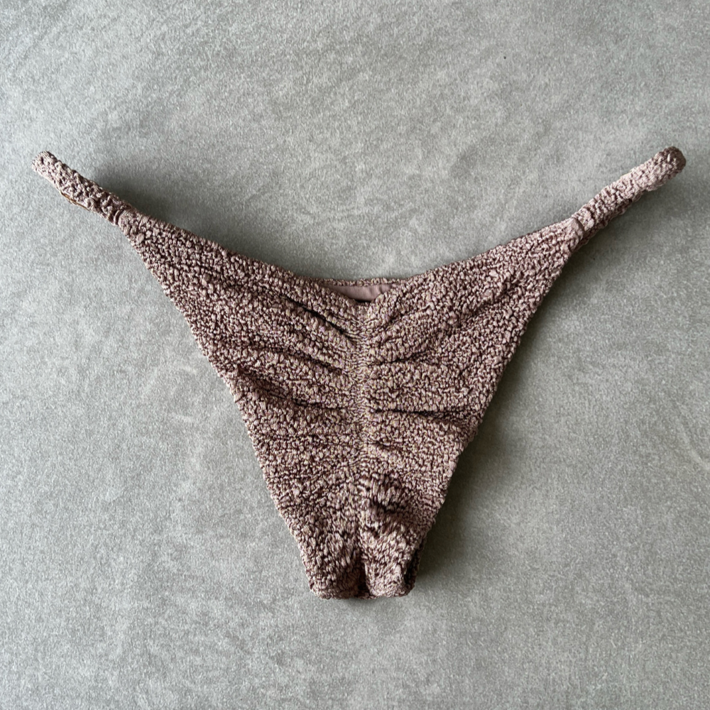 Le Chocolat Bikini Bottom-Tanga